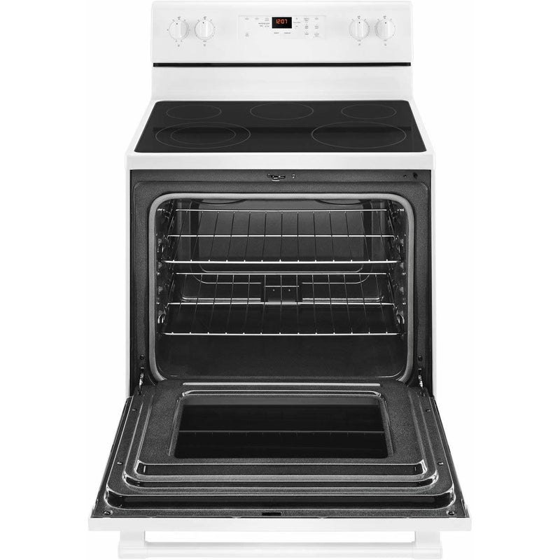 Maytag 30-inch Freestanding Electric Range with Precision Cooking™ System YMER6600FW IMAGE 3