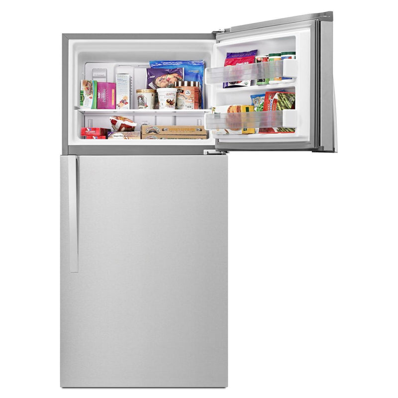 Whirlpool 30-inch, 19.14 cu.ft. Freestanding Top Freezer Refrigerator with Flexi-Slide™ Bin WRT519SZDG IMAGE 7
