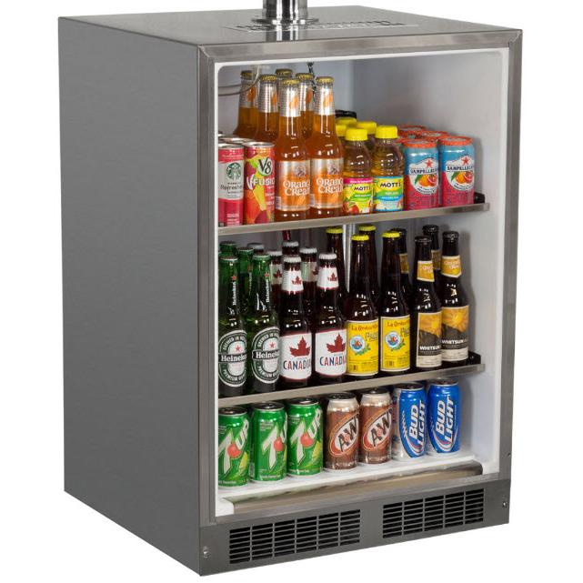 Marvel Outdoor 5.7 cu. ft. Freestanding Beer Dispenser MO24BTSMRS IMAGE 2