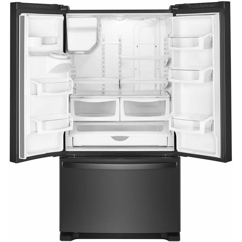 Whirlpool 36-inch, 24.7 cu. ft. French 3-Door Refrigerator with Ice and Water Dispensing System WRF555SDHV IMAGE 2