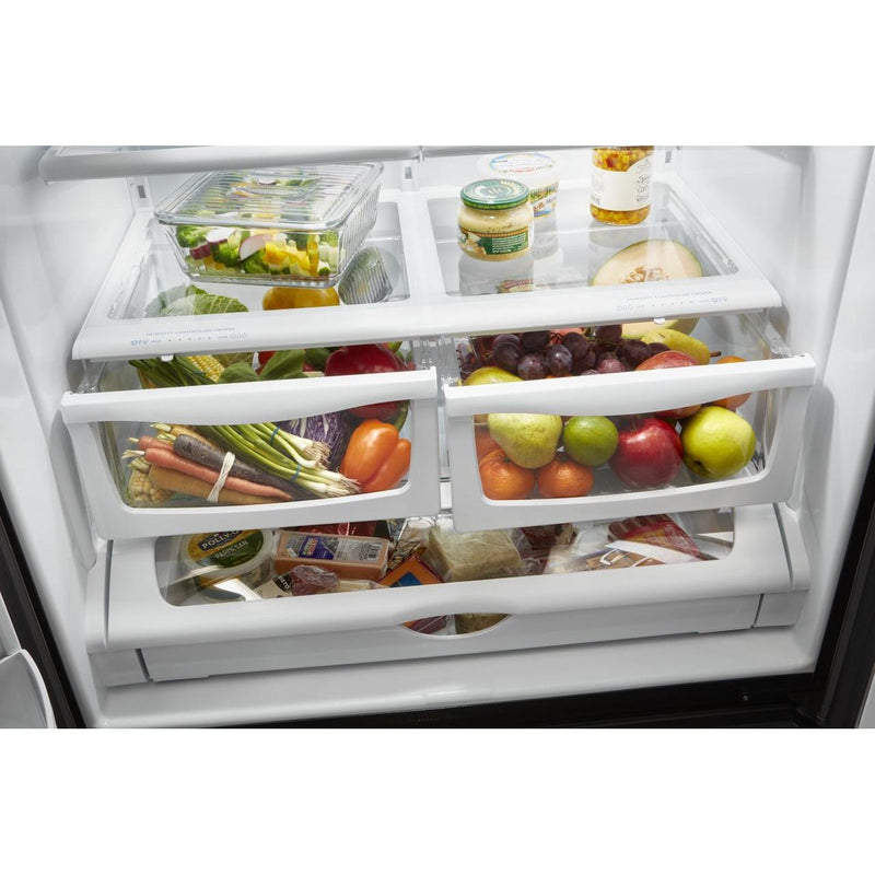 Whirlpool 36-inch, 24.7 cu. ft. French 3-Door Refrigerator with Ice and Water Dispensing System WRF555SDHV IMAGE 8
