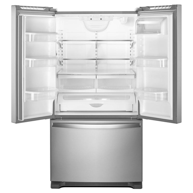 Whirlpool 36-inch, 25.2 cu. ft. French 3-Door Refrigerator with Water Dispenser WRF535SWHZ IMAGE 2