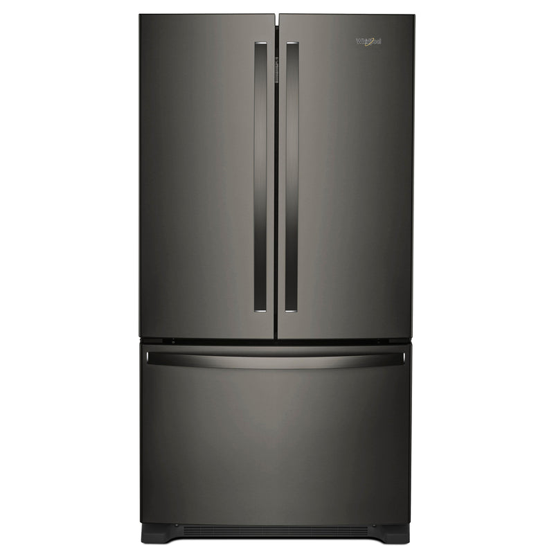 Whirlpool 36-inch, 20.0 cu. ft. Counter-Depth French 3-Door Refrigerator WRF540CWHV IMAGE 1