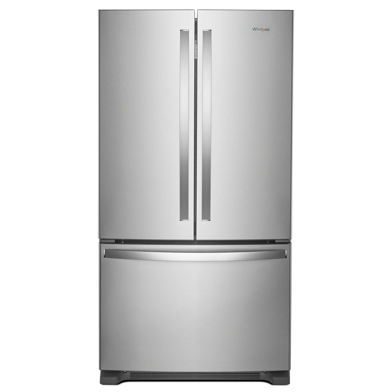Whirlpool 36-inch, 20.0 cu. ft. Counter-Depth French 3-Door Refrigerator WRF540CWHZ IMAGE 1