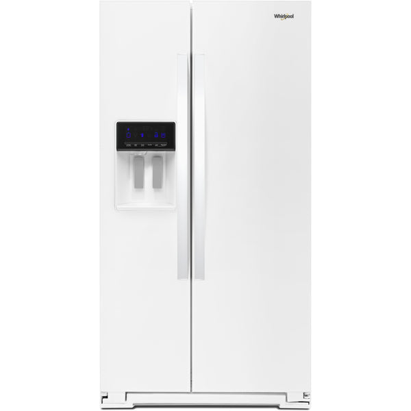 Whirlpool 36-inch, 28.5 cu. ft. Side-By-Side Refrigerator WRS588FIHW IMAGE 1