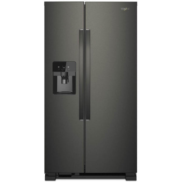 Whirlpool 33-inch, 21.4 cu. ft. Side-By-Side Refrigerator WRS321SDHV IMAGE 1