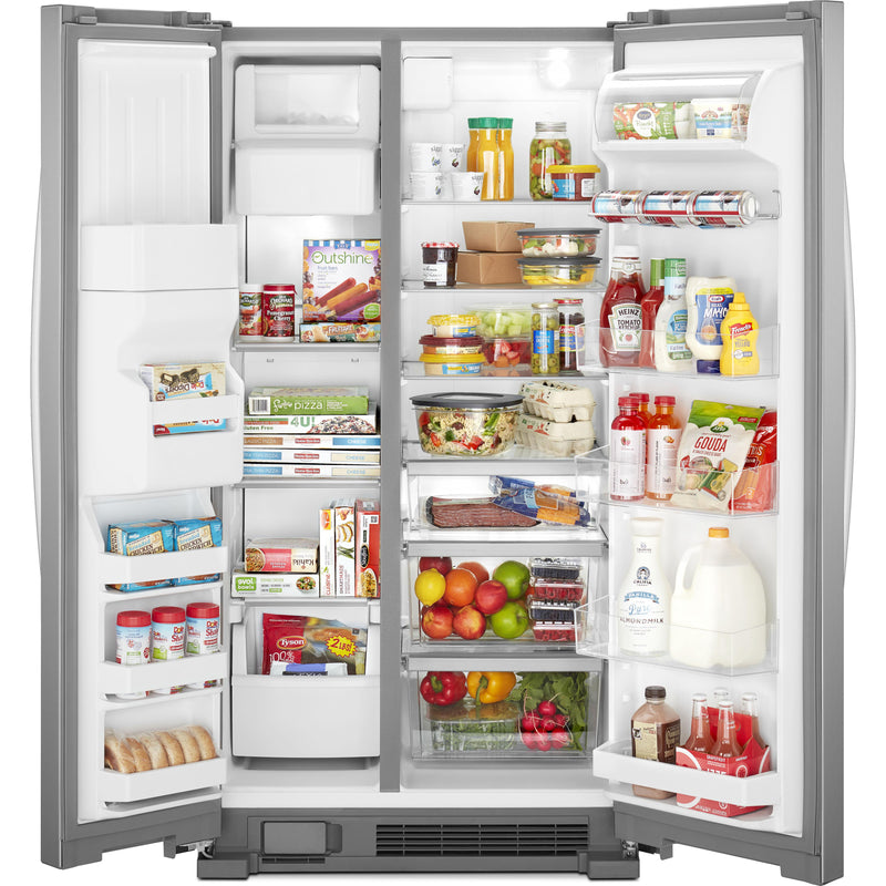 Whirlpool 36-inch, 24.55 cu. ft. Side-By-Side Refrigerator WRS325SDHZ IMAGE 3