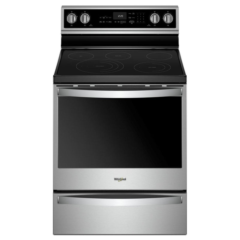 Whirlpool 30-inch Freestanding Electric Range with Frozen Bake™ Technology YWFE975H0HZ IMAGE 1