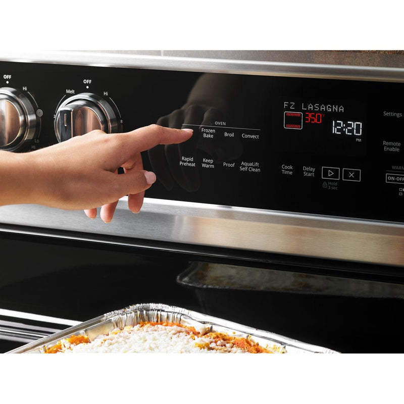 Whirlpool 30-inch Freestanding Electric Range with Frozen Bake™ Technology YWFE975H0HZ IMAGE 7