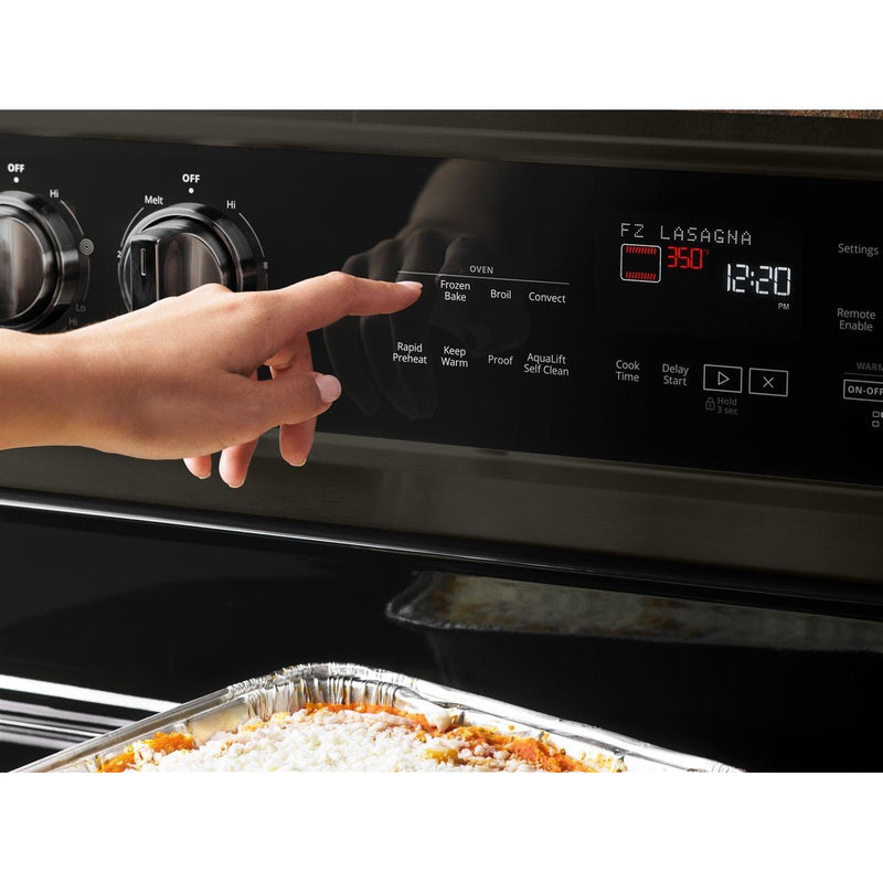 Whirlpool 30-inch Freestanding Electric Range with Frozen Bake™ Technology YWFE975H0HV IMAGE 8