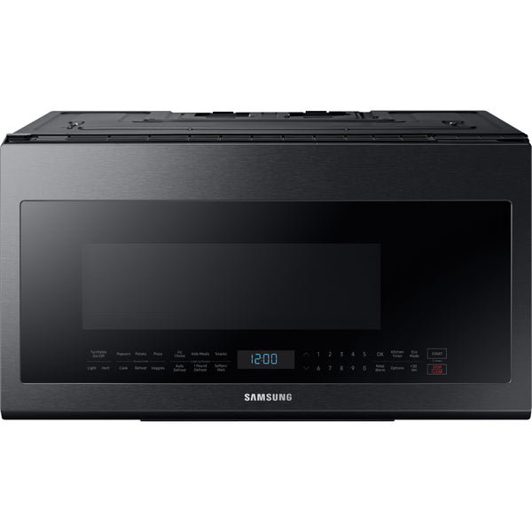 Samsung 30-inch, 2.1 cu.ft. Over-the-Range Microwave Oven with Ventilation System ME21M706BAG/AC IMAGE 1