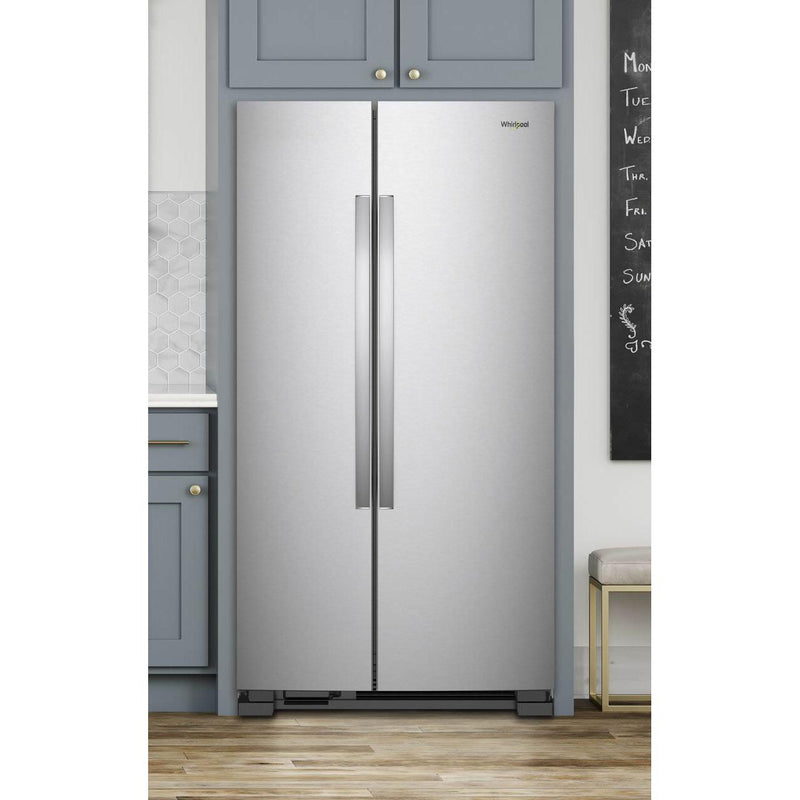 Whirlpool 33-inch, 21.7 cu. ft. Freestanding Side-by-side Refrigerator with Adaptive Defrost WRS312SNHM IMAGE 9