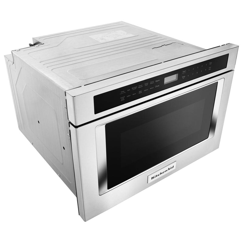 KitchenAid 24-inch, 1.2 cu. ft. Under-Counter Microwave Oven Drawer KMBD104GSS IMAGE 9