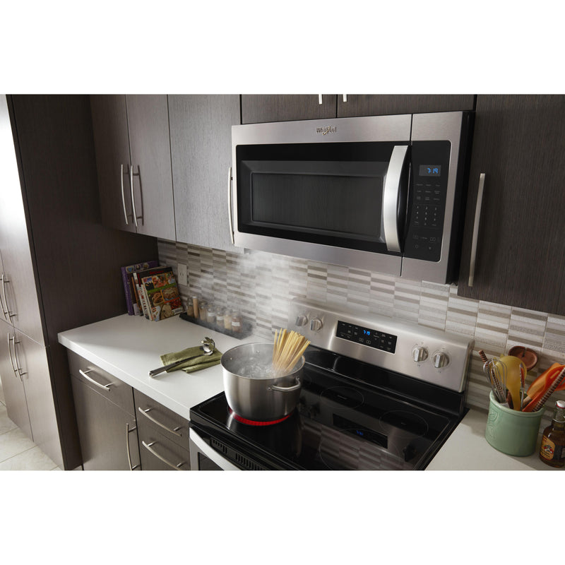 Whirlpool 30-inch, 1.7 cu ft, Over-the-Range Microwave YWMH31017HS IMAGE 9