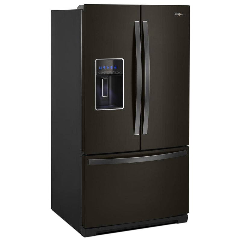 Whirlpool 36-inch, 26.8 cu. ft. Freestanding French 3-Door Refrigerator Water and Ice Dispensing System WRF767SDHV IMAGE 7