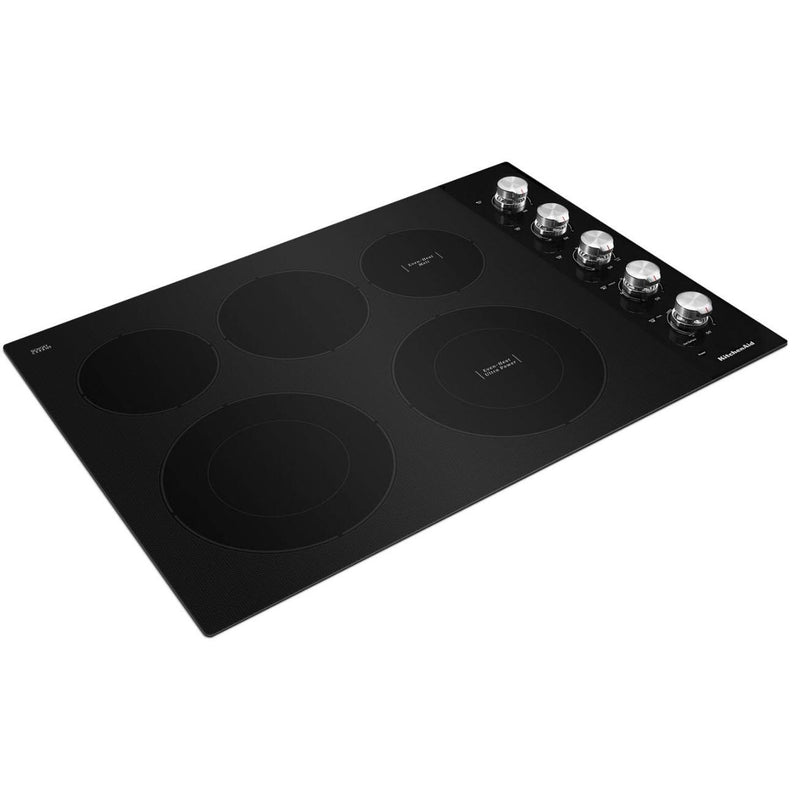 KitchenAid 30-inch Built-in Electric Cooktop with 5 Elements KCES550HBL IMAGE 4