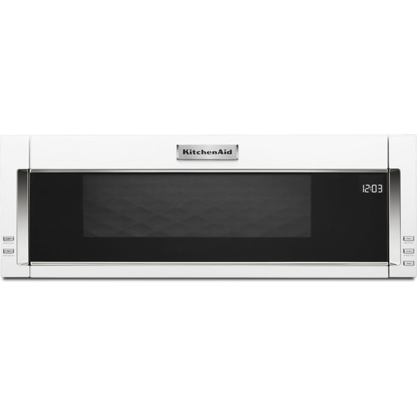 KitchenAid 30-inch, 1.1 cu.ft. Over-the-Range Microwave Oven with Whisper Quiet® Ventilation System YKMLS311HWH IMAGE 1