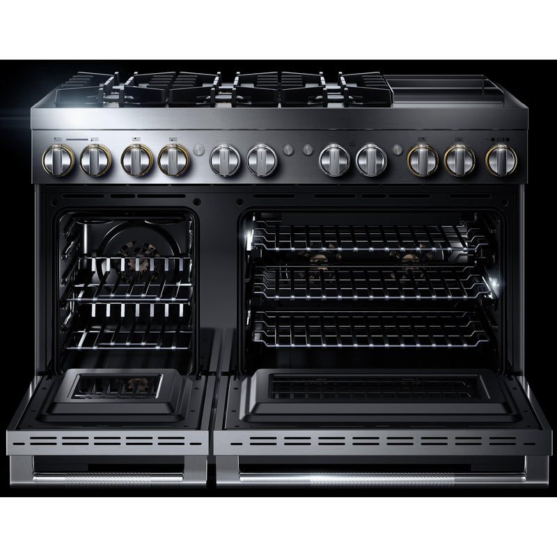 JennAir 48-inch Freestanding Dua-Fuel Range with JennAir® Culinary Center JDSP548HL IMAGE 2