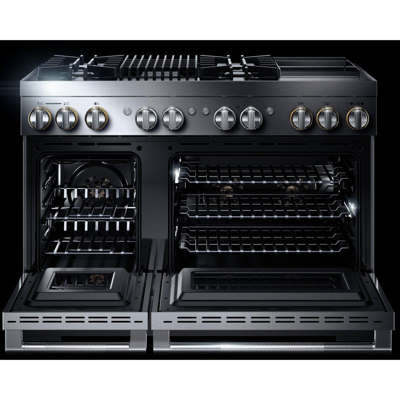 JennAir 48-inch Freestanding Dua-Fuel Range with JennAir® Culinary Center JDRP748HL IMAGE 3