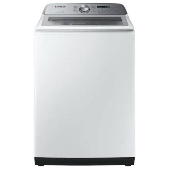 Samsung 5.8 cu.ft. Top Loading Washer With VRT Plus™ Technology WA50R5200AW/US IMAGE 1