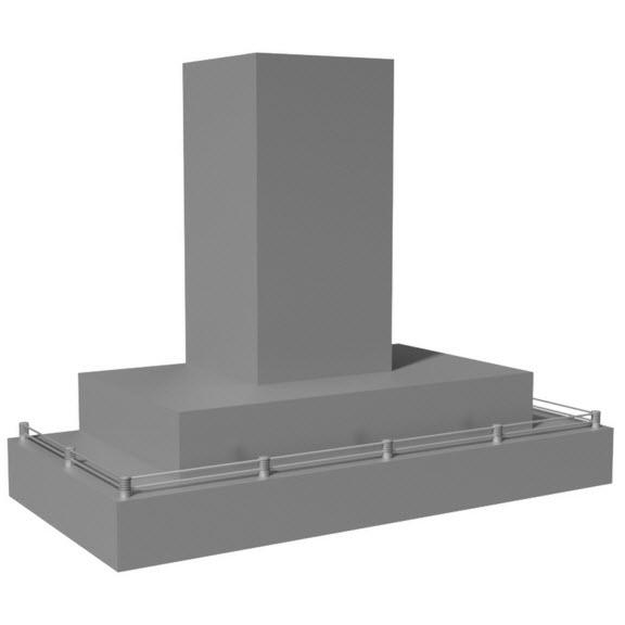 Vent-A-Hood 66-inch Wall Mount Range Hood CWLH9-466SS IMAGE 1