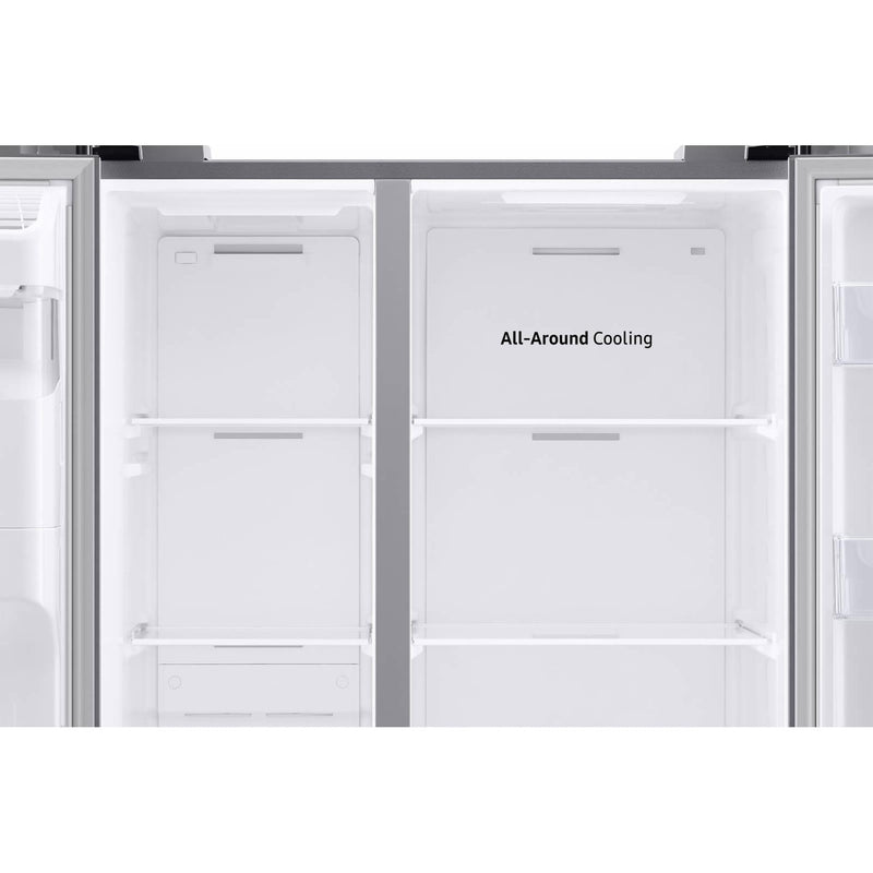 Samsung 36-inch, 21.5 cu.ft. Counter-Depth Side-by-Side Refrigerator with Family Hub™ RS22T5561SR/AC IMAGE 13