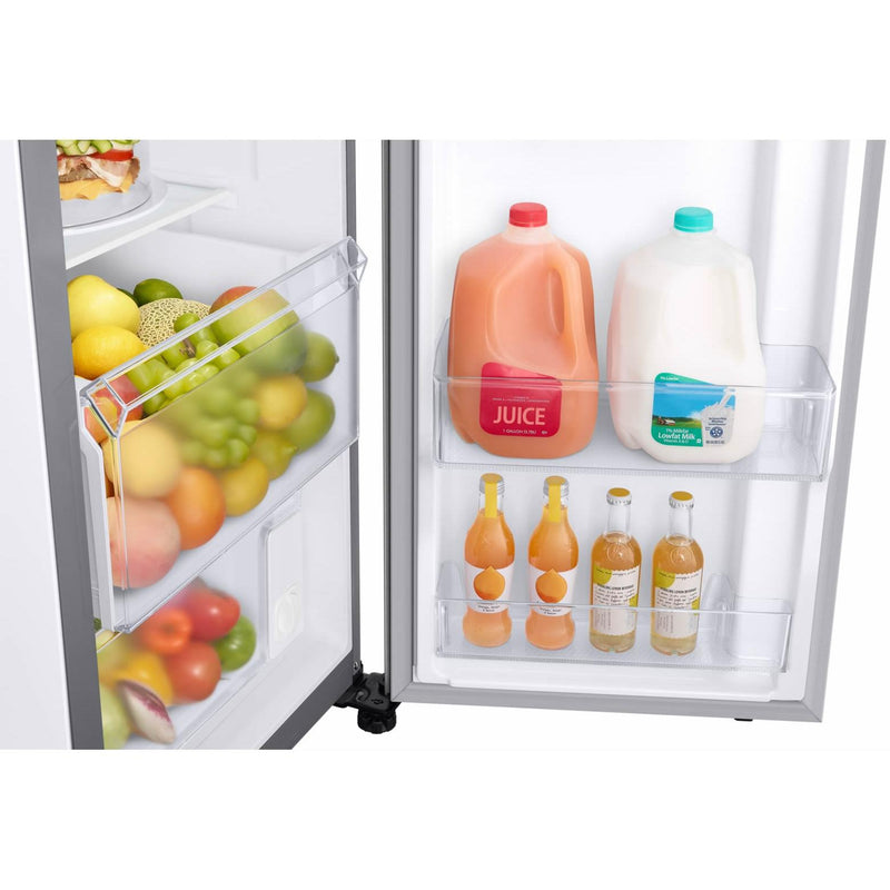 Samsung 36-inch, 21.5 cu.ft. Counter-Depth Side-by-Side Refrigerator with Family Hub™ RS22T5561SR/AC IMAGE 14