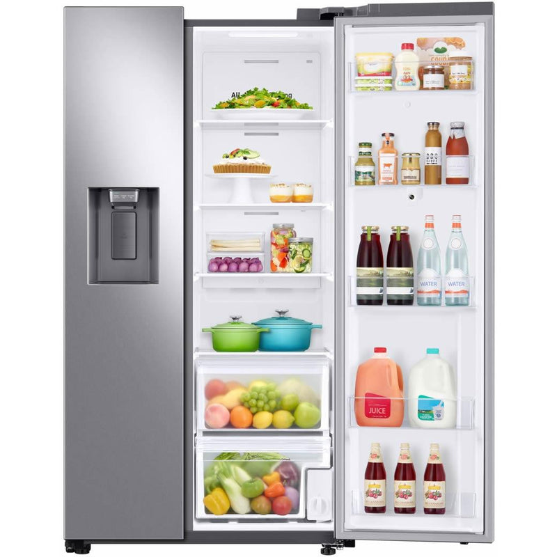 Samsung 36-inch, 21.5 cu.ft. Counter-Depth Side-by-Side Refrigerator w