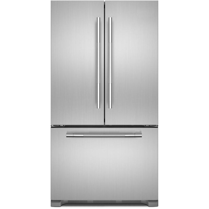 JennAir 36-inch, 21.9 cu.ft. Counter-Depth French 3-Door Refrigerator with Interior Ice Maker JFFCF72DKL IMAGE 1