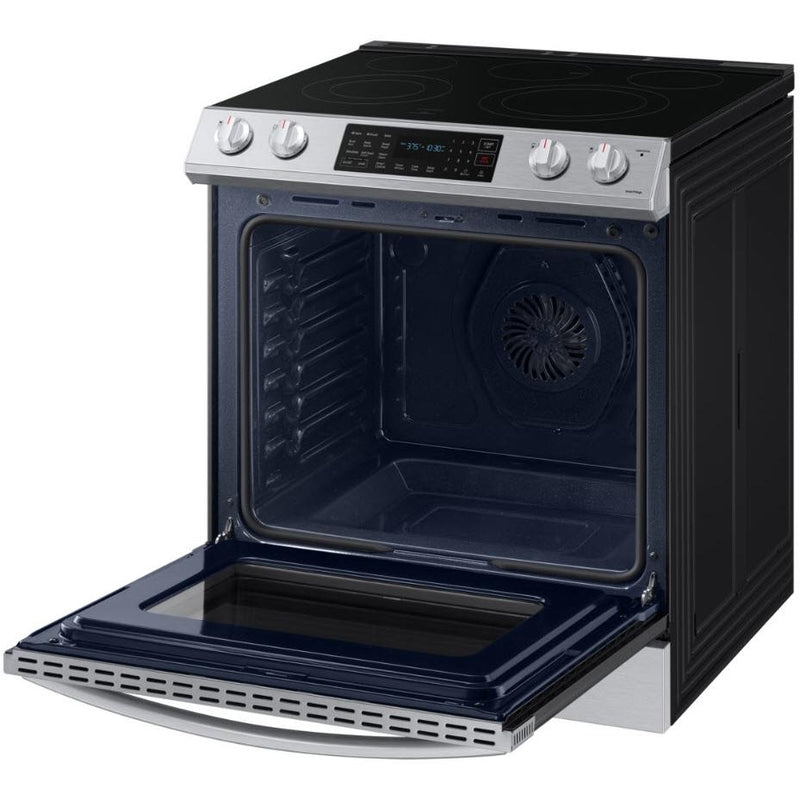 Samsung 30-inch Slide-in Electric Range with Wi-Fi Connectivity NE63T8311SS/AC IMAGE 6