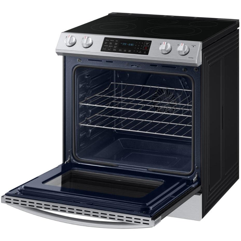 Samsung 30-inch Slide-in Electric Range with Wi-Fi Connectivity NE63T8311SS/AC IMAGE 7