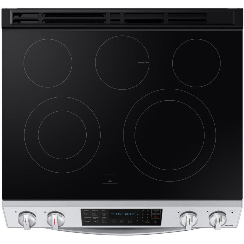Samsung 30-inch Slide-in Electric Range with Wi-Fi Connectivity NE63T8311SS/AC IMAGE 8