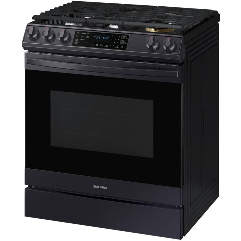 Samsung 30-inch Slide-in Gas Range with Wi-Fi Technology NX60T8511SG/AA IMAGE 3