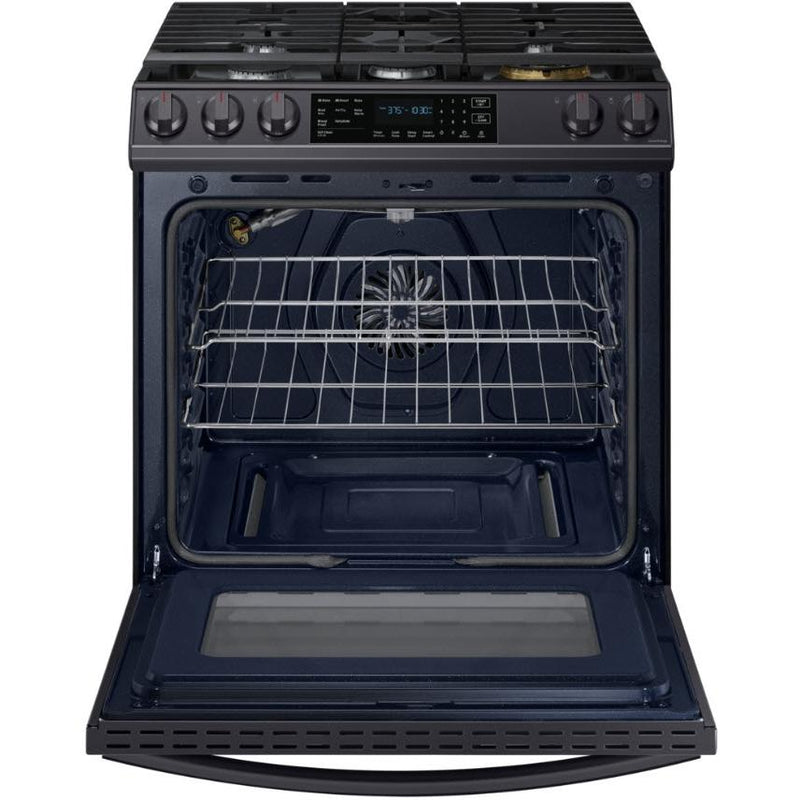 Samsung 30-inch Slide-in Gas Range with Wi-Fi Technology NX60T8511SG/AA IMAGE 5