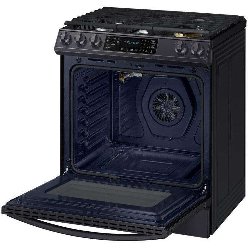 Samsung 30-inch Slide-in Gas Range with Wi-Fi Technology NX60T8511SG/AA IMAGE 6