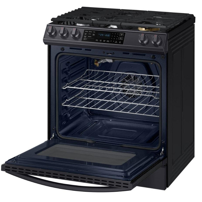 Samsung 30-inch Slide-in Gas Range with Wi-Fi Technology NX60T8511SG/AA IMAGE 7