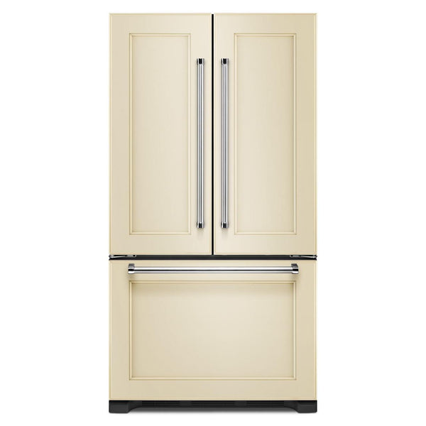 KitchenAid 36-inch, 22 cu.ft. Counter-Depth French 3-Door Refrigerator with Interior Water Dispenser KRFC302EPA IMAGE 1
