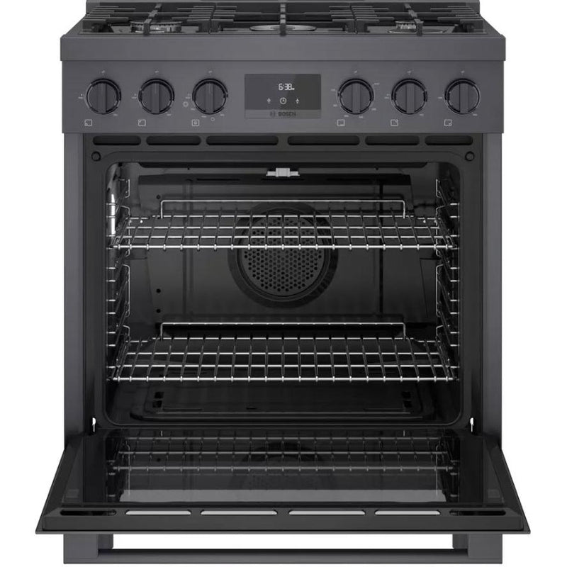 Bosch 30-inch Freestanding Gas Range with Convection Technology HGS8045UC IMAGE 3