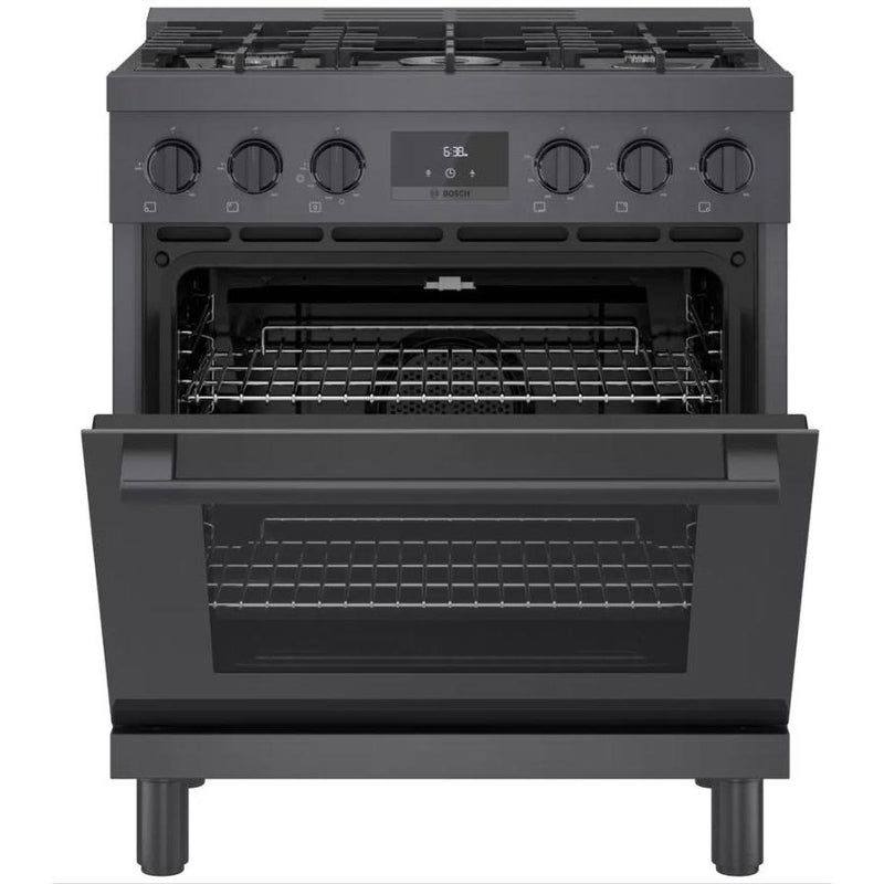 Bosch 30-inch Freestanding Gas Range with Convection Technology HGS8045UC IMAGE 8