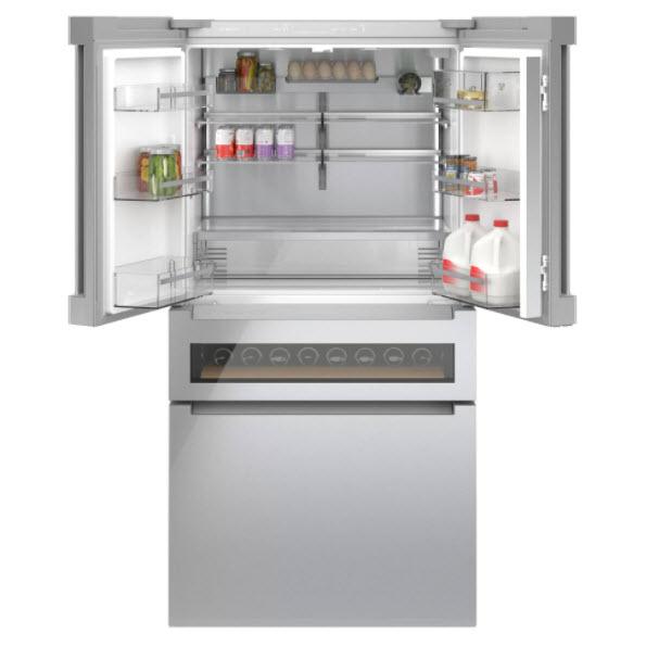Bosch 36-inch, 20.5 cu.ft. Counter Depth French 4-Door Refrigerator with FlexBar™ B36CL81ENG IMAGE 5