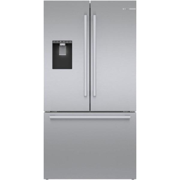 Bosch 36-inch, 20.8 cu.ft. Counter-Depth French 3-Door Refrigerator with QuickIcePro System™ B36CD50SNS IMAGE 1