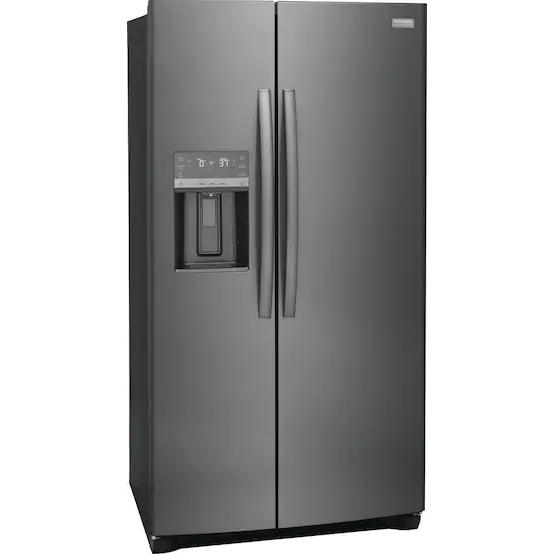 Frigidaire Gallery 36-inch, 22.3 cu.ft. Counter-Depth Side-by-Side Refrigerator with Ice and Water Dispensing System GRSC2352AD IMAGE 3