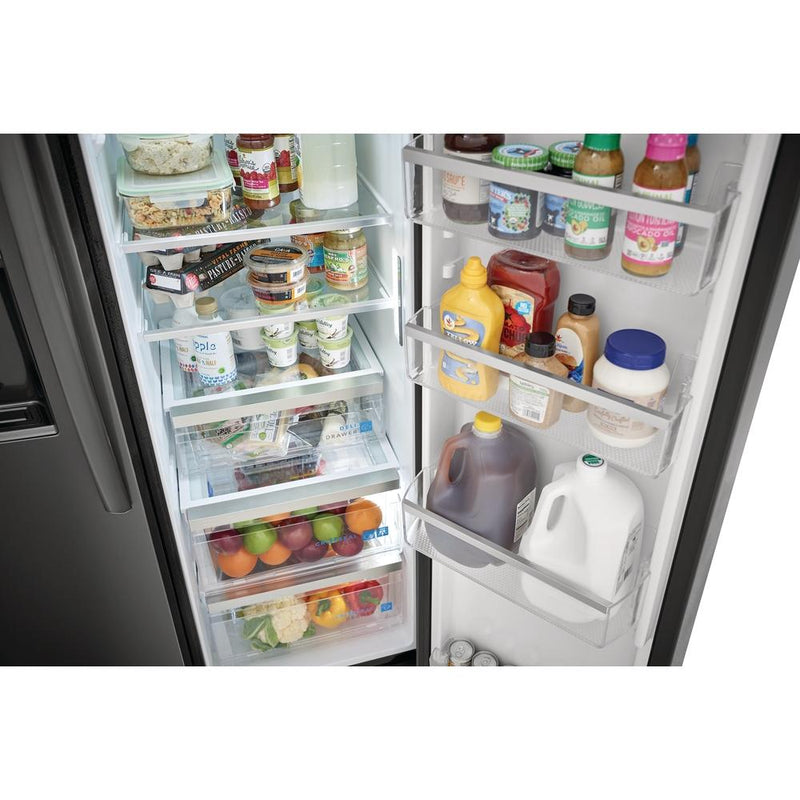 Frigidaire Gallery 36-inch, 22.3 cu.ft. Counter-Depth Side-by-Side Refrigerator with Ice and Water Dispensing System GRSC2352AD IMAGE 9