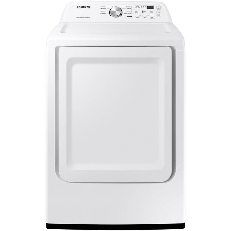 Samsung 7.2 cu.ft. Electric Dryer with Smart Care DVE45T3200W/AC IMAGE 1