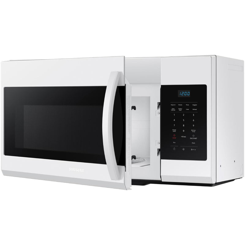 Samsung 30-inch, 1.7 cu.ft. Over-the-Range Microwave Oven with LED Display ME17R7021EW/AC IMAGE 4