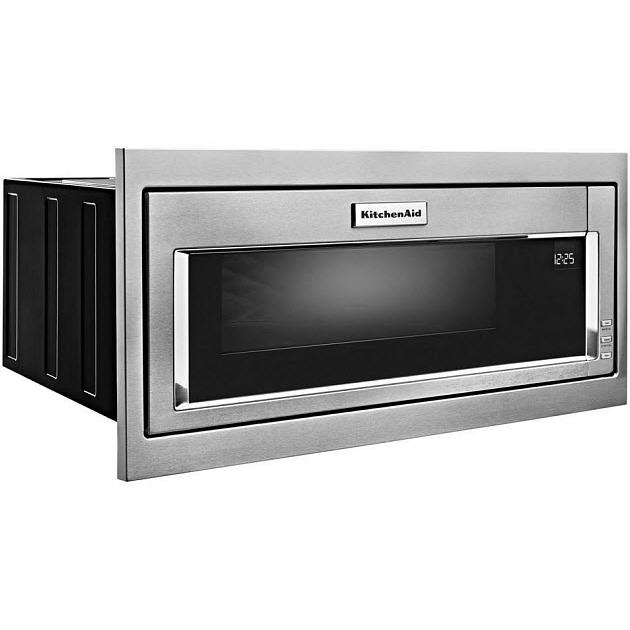 KitchenAid 1.1 cu. ft., Built-in, Microwave Oven with Hidden Control Panel YKMBT5011KS IMAGE 1