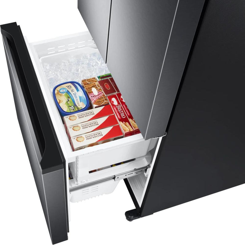 Samsung 18 cu. ft. Counter-Depth French 3-Door Refrigerator with Twin Cooling Plus® RF18A5101SG/AA IMAGE 6