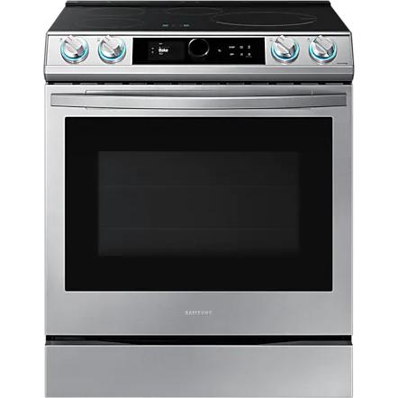 Samsung 30-inch Slide-in Electric Induction Range with WI-FI Connect NE63T8911SS/AC IMAGE 4