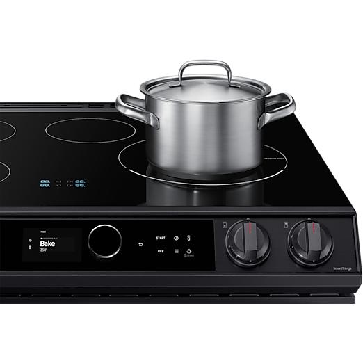 Samsung 30-inch Slide-in Electric Induction Range with WI-FI Connect NE63T8911SG/AC IMAGE 14