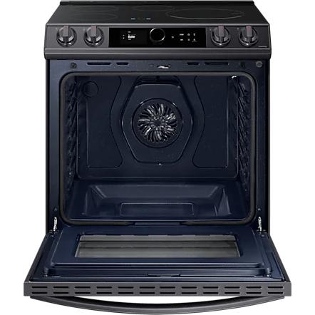 Samsung 30-inch Slide-in Electric Induction Range with WI-FI Connect NE63T8911SG/AC IMAGE 5